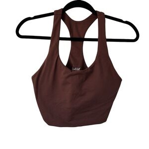 Bombshell sportswear crop top